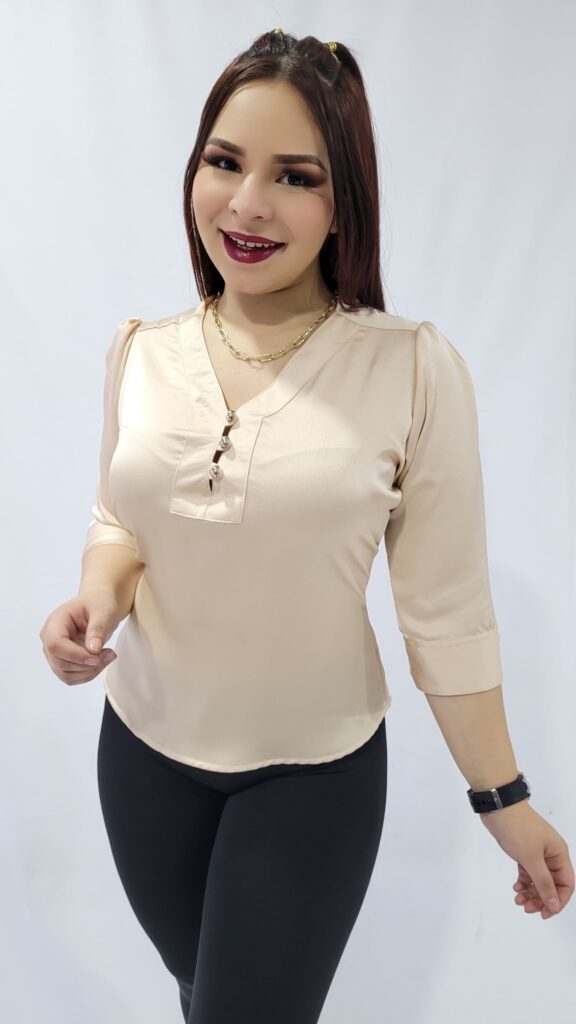 Aventurina Blusa Crema