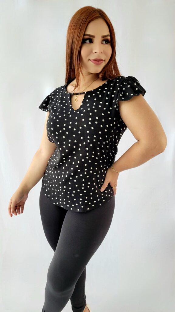 Aventurina Blusa Negra